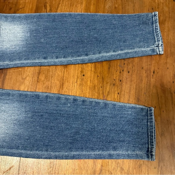 7 for all mankind floral embroidered skinny jeans size 26 - Picture 13 of 16